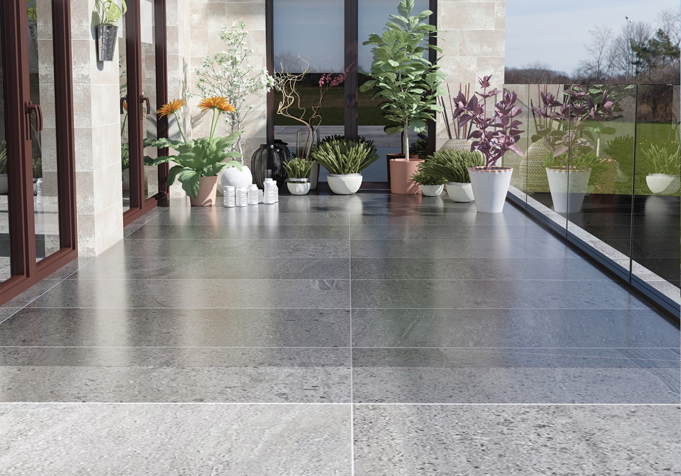 Transparent Waterproofing Solutions for Application on Existing Tiles