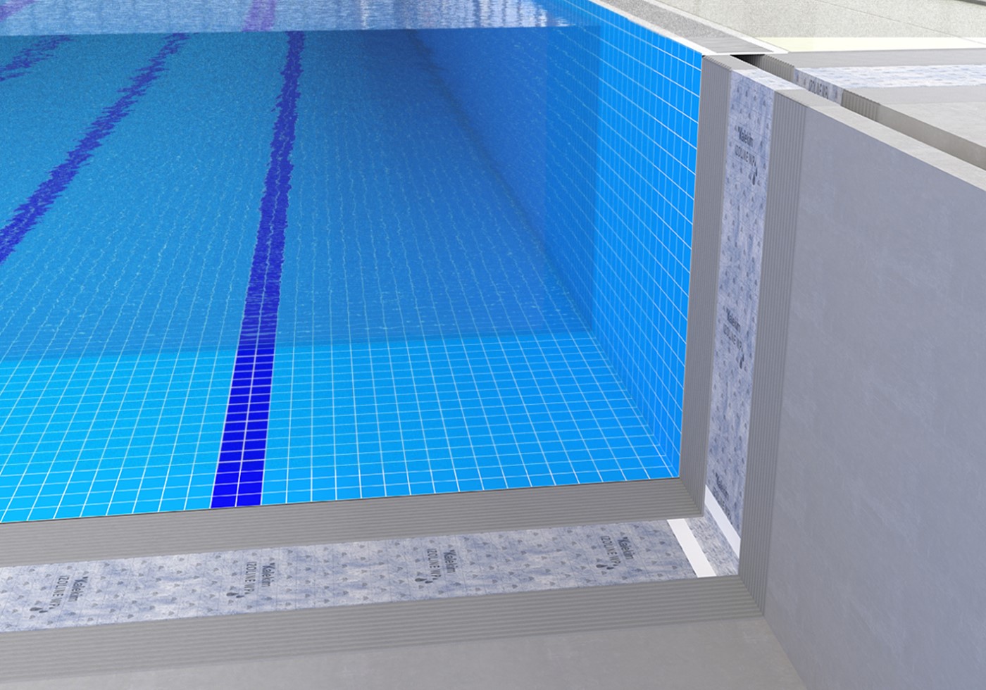 Solutions for Waterproofing & Tile Application on Pool - Quick Solution
