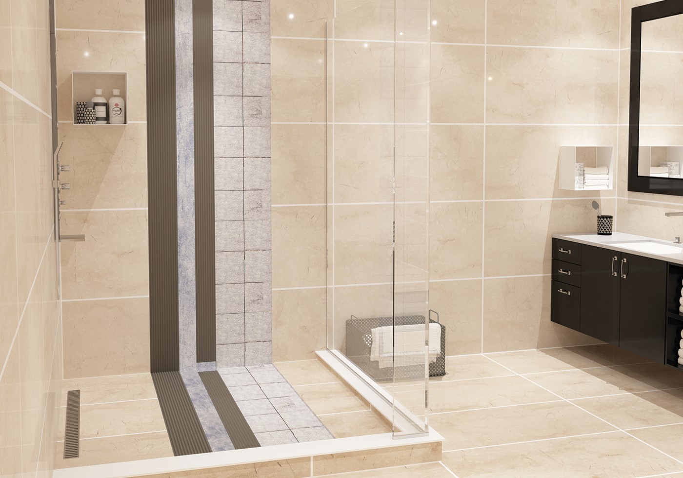 Rapid Solutions for Waterproofing & Ceramic Tile Application on Existing Tiles